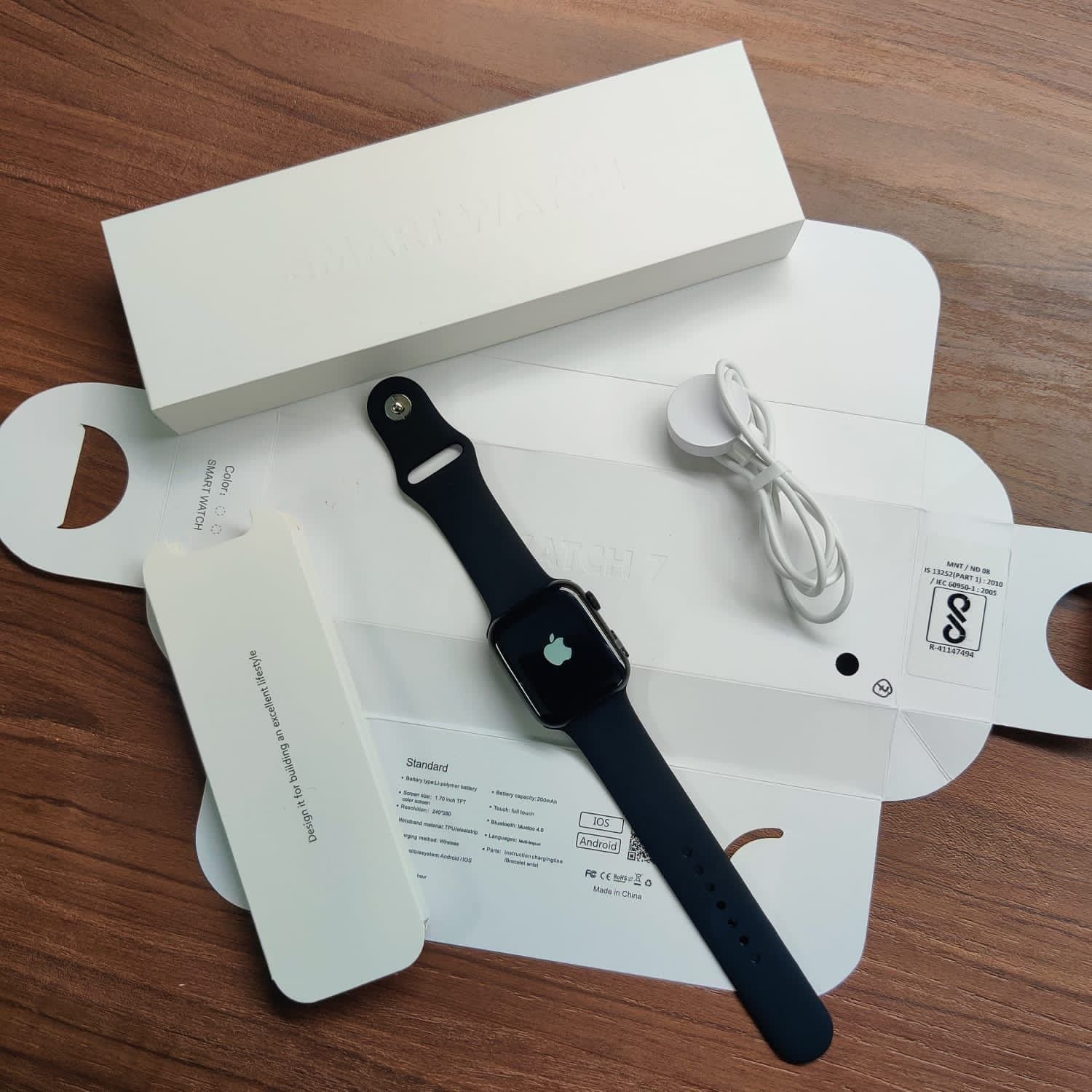 😍🔥 NEW LAUNCH APPLE LOGO ON/OFF SERIES 7 (K17) WITH ORIGINAL BOX